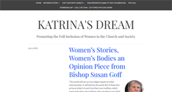 Desktop Screenshot of katrinasdream.org